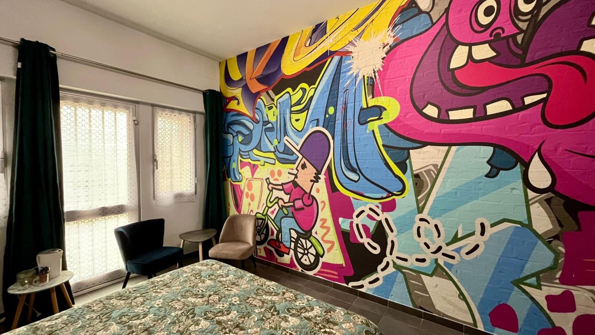 Aux Belles Vacances - Adults Only Caux-et-Sauzens Room photo