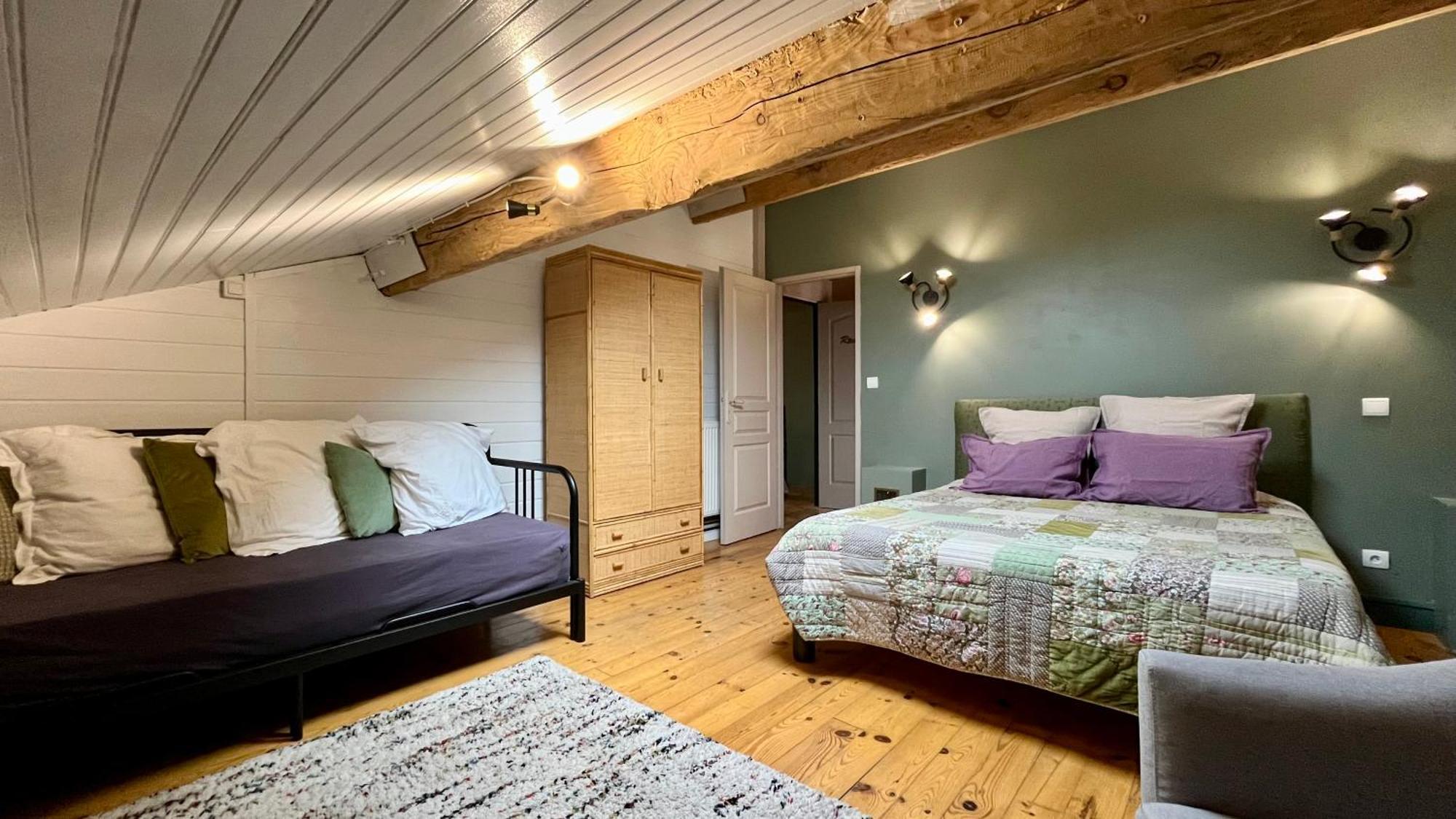 Aux Belles Vacances - Adults Only Caux-et-Sauzens Room photo